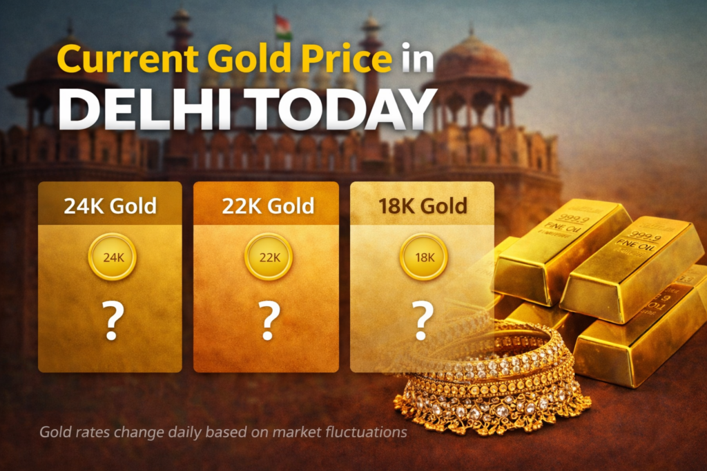 delhi gold rate today
